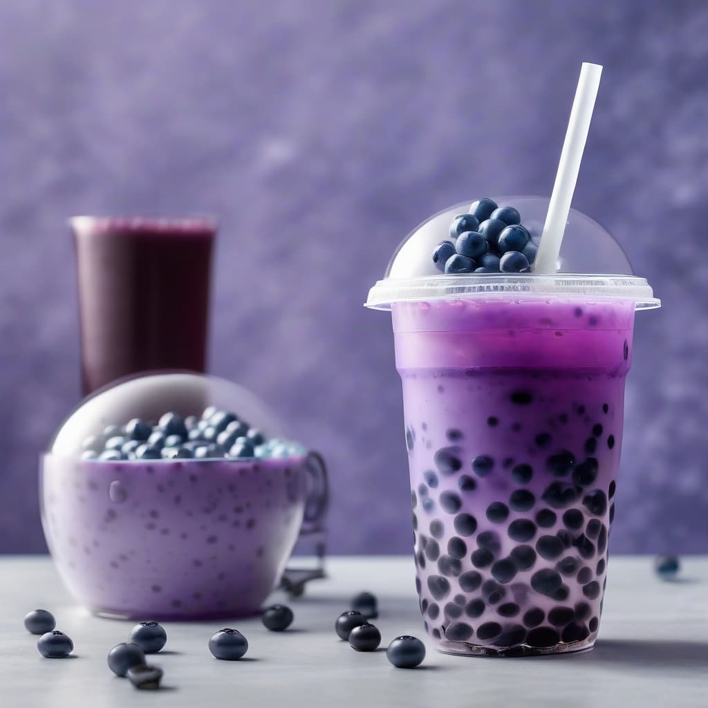 Blueberry Bubble Tea