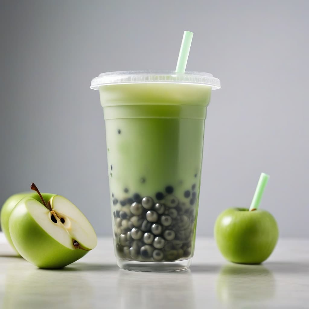 Green Apple Bubble Tea