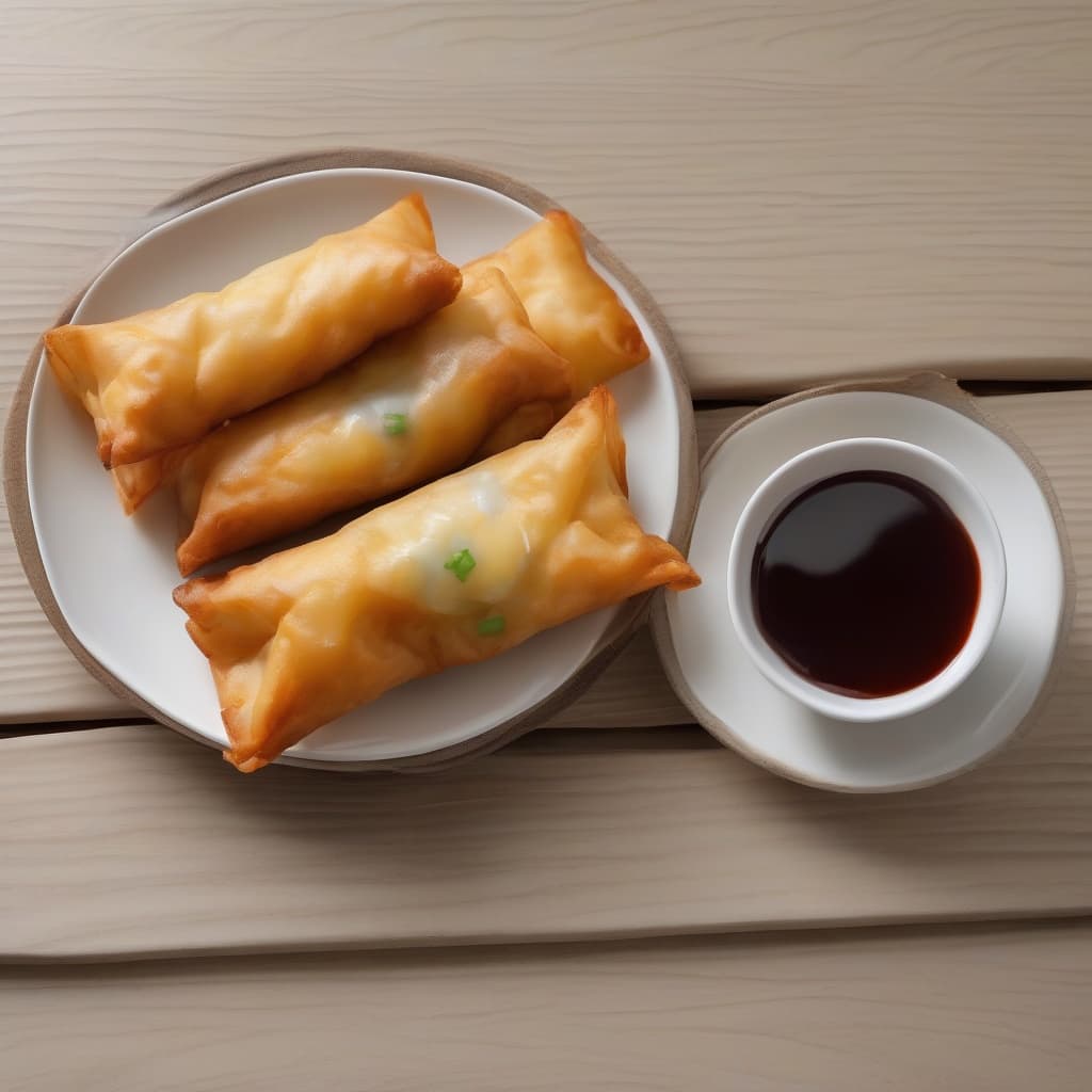 Vegetables Egg Rolls (2 pcs with 1 Sauce)