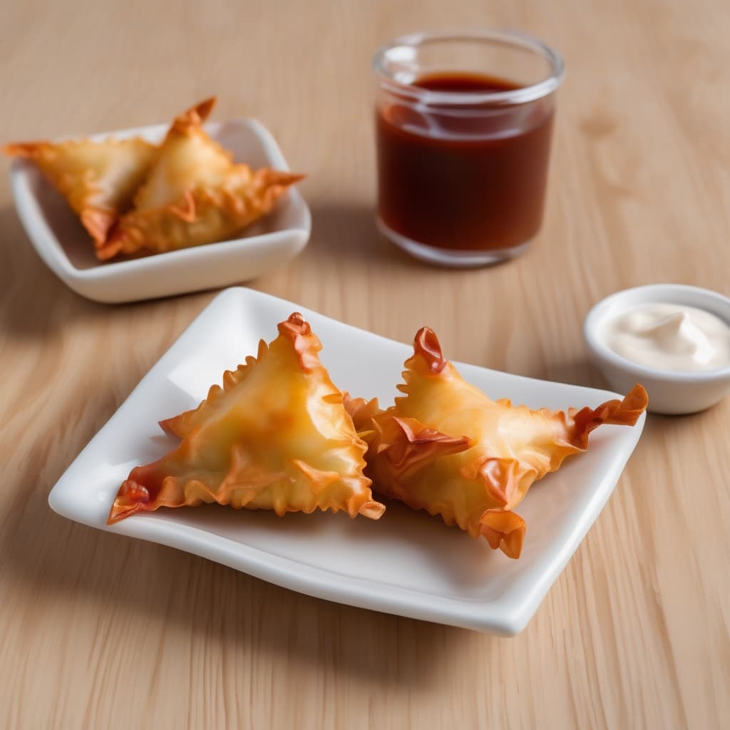 Crab Rangoons (2 pcs)