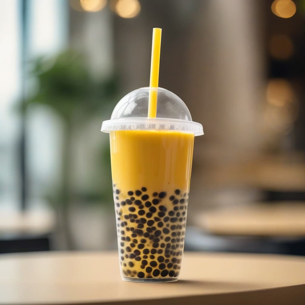 Mango Bubble Tea
