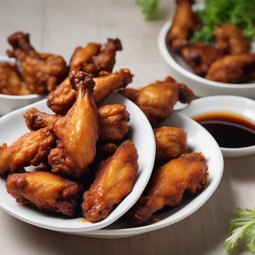 Fried Chicken Wings (8 pcs)